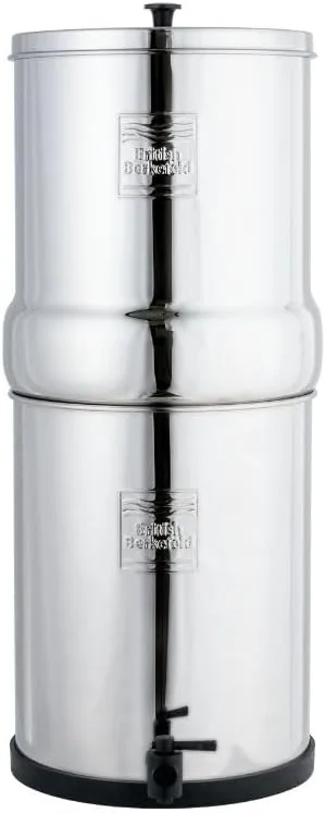 Filtre à eau par gravité British Berkefeld 12L grand volume en inox