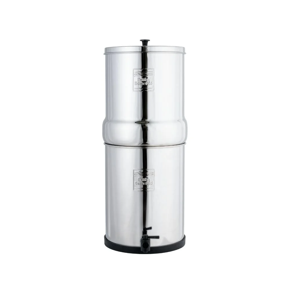 Filtre à eau par gravité British Berkefeld 6L compact en inox