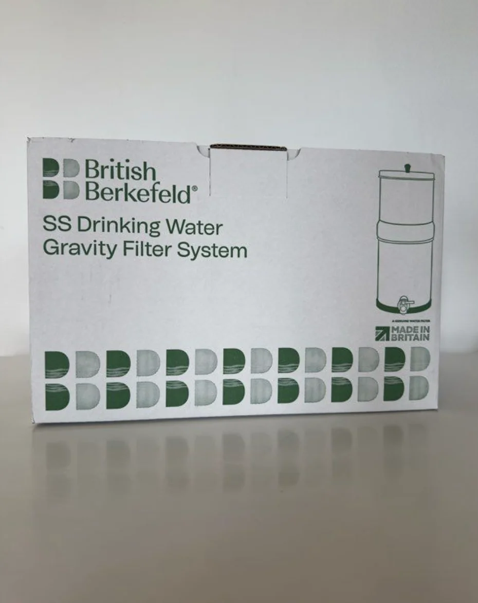 Carton d'origine officielle British Berkefeld Doulton livré par Amazon